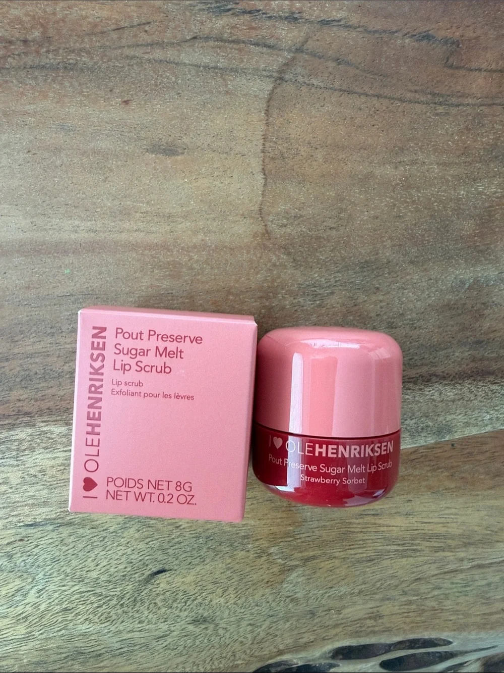 Ole Henriksen Pout Preserve Sugar Melt Lip Scrub – Pink Box